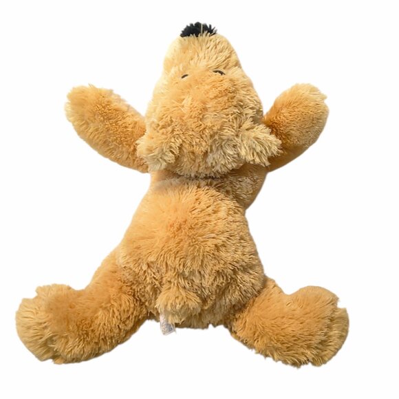 Chosun International Laying Dog Floppy Golden Tan Beanbag Plush Toy 24" - Picture 3 of 5